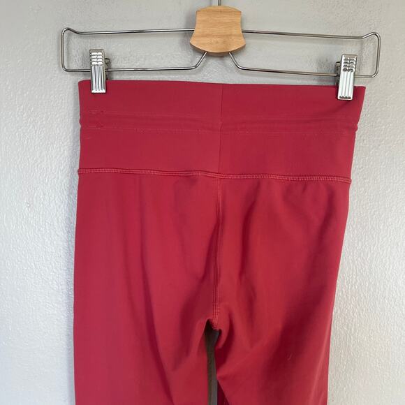 Vuori Daily Form Leggings Women's Sz XS Pinot Pink Drawstring Pants Compression - Picture 6 of 10